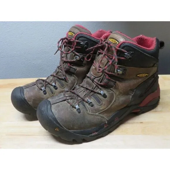 Keen Mens 11 EE Pittsburgh Waterproof Steel Toe Lace‎ Up Work Boots 1007024 EH